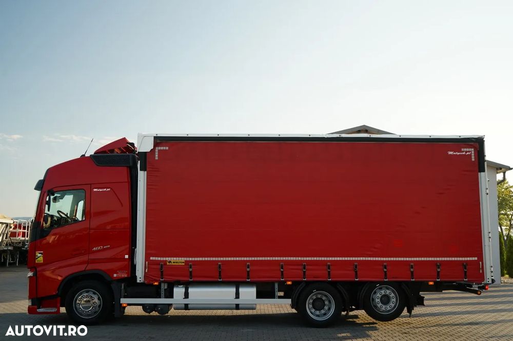 Volvo FH 500 / CORTINĂ / 6x2 / ACOPERIȘ RIDICAT / AER CONDIȚIONAT PARCARE / PUNTE RELAXABILĂ / CONTRACT DE SERVICE GOLD - 2