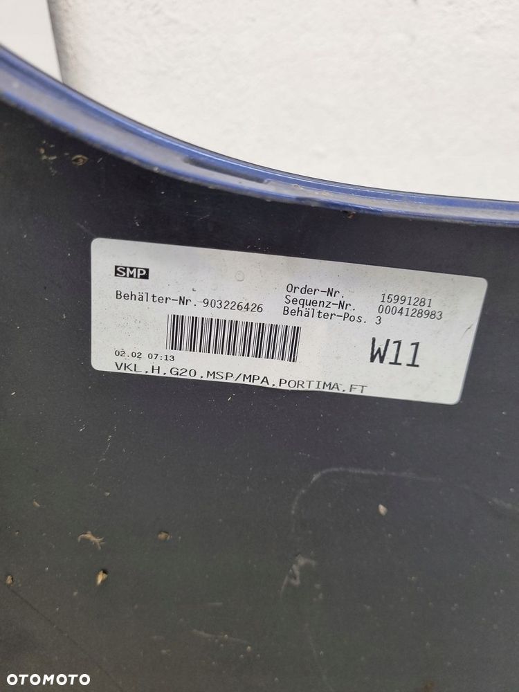 bmw 3 g20 sedan m-pakiet zderzak tył tylny - 9