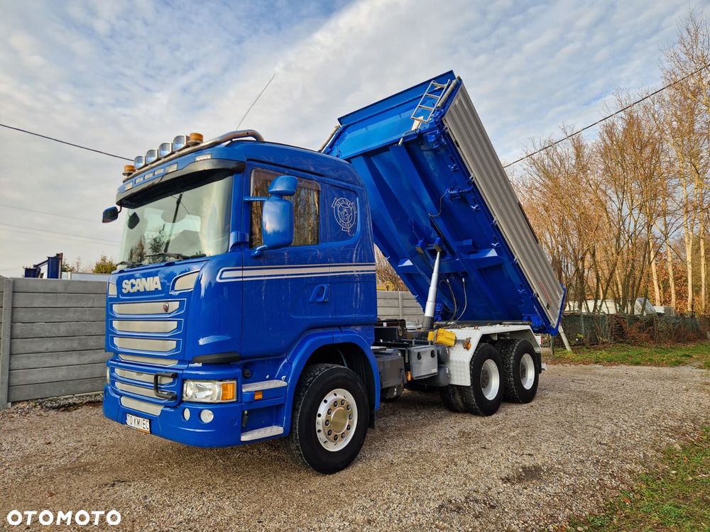Scania G450 6x4 Wywrotka Schwarzmuller Opticruise ze Sprzęgłem  Resor Euro6 Z Niemiec