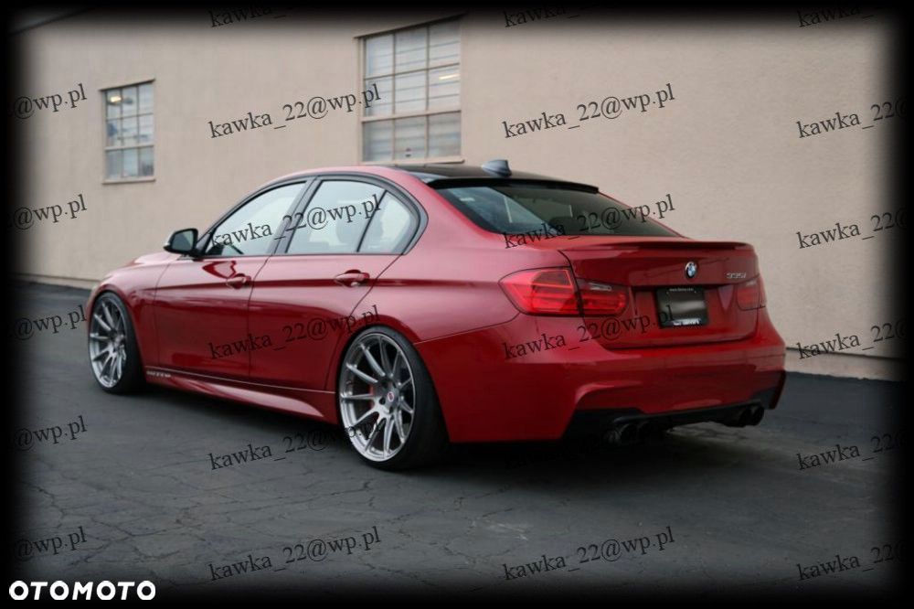 BMW 3 F30 SPOILER LOTKA SPOJLER NA SZYBĘ PODKŁAD!! - 7