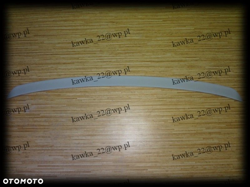 AUDI A6 S6 SPOILER LOTKA NA KLAPĘ PODKŁAD! - 6