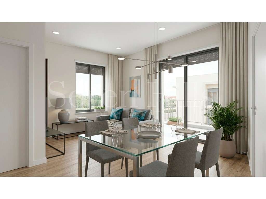 Apartamento T2 com Garagem e Varanda no R/C - Grande imagem: 3/6