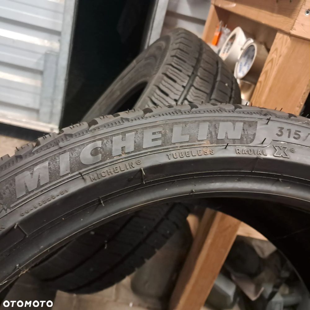 Opony zimowe 315/30/21 315/30R21 michelin pilot alpin 5 2szt 2x6,5mm ładne - 6