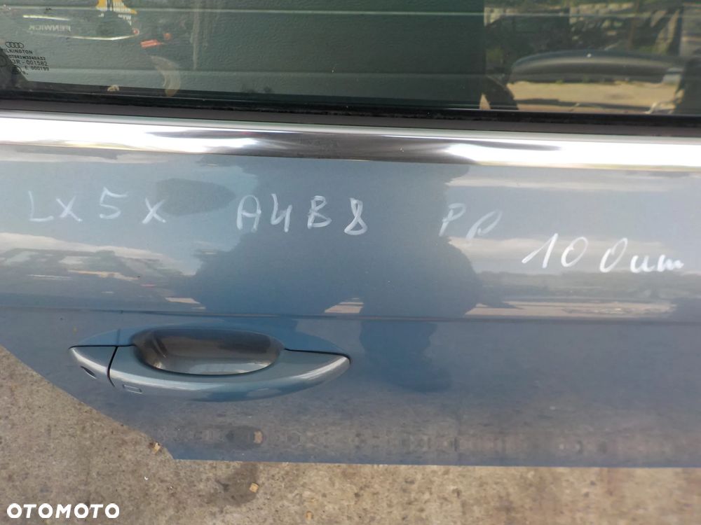 AUDI A4 B8 DRZWI PRAWE PRZÓD PRZEDNIE LX5X - 6