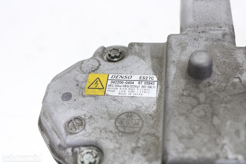 COMPRESSOR AR CONDICIONADO TOYOTA PRIUS PLUS 2016 -0422000404 - 3
