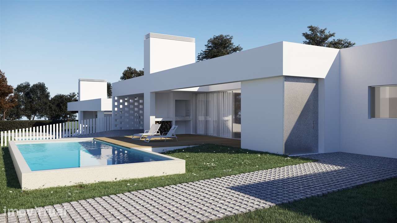 Moradia T3+1 Térrea com Piscina | Ervedeira | Coimbrão - Grande imagem: 4/27