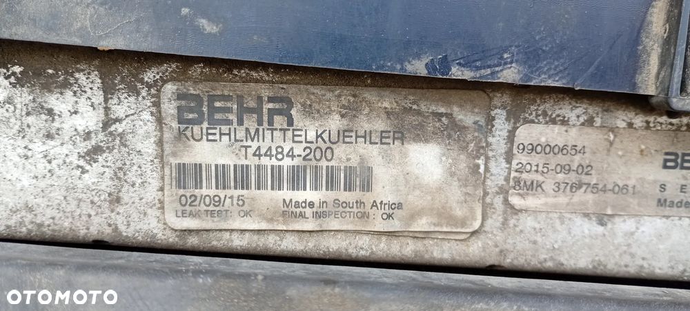 Pas przedni chłodnice wentylator wzmocnienie BMW I E81 E87 Lift 2.0i 7563259 7561711 - 10