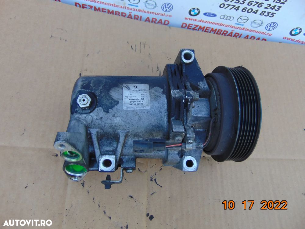 Compresor clima Nissan 1.5 Note micra Pulsar datsun - 1