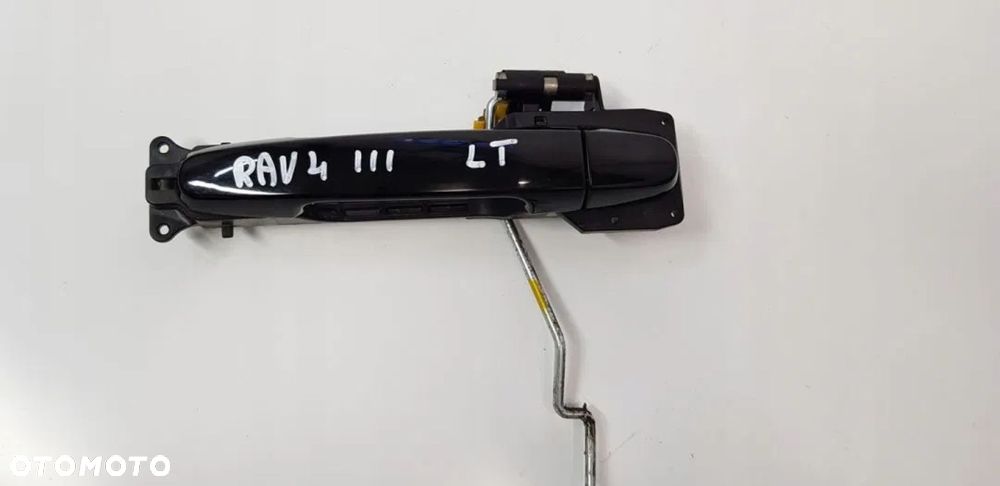 KLAMKA DRZWI LEWY TYŁ RAV4 III 202 CZARNA - 1