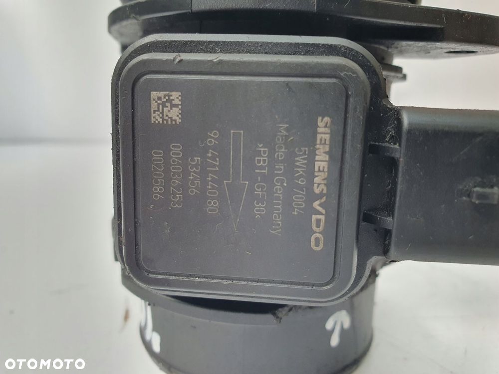 PRZEPŁYWOMIERZ Citroen C4 C5 Peugeot 307 407 1.6 HDI 5WK97004 9647144080 - 13