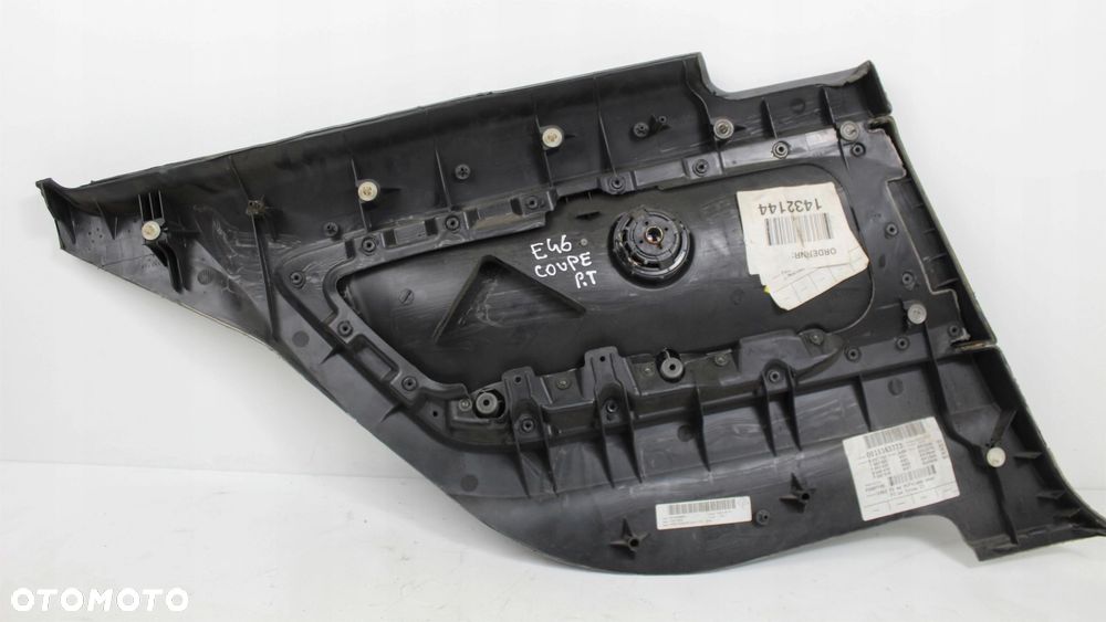 BOCZEK PRAWY TYŁ BMW E46 COUPE SZARY KOLOR - 4