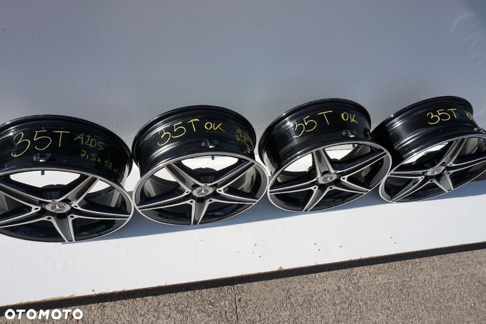 Mercedes AMG W205 5x112 18 7,5J et33 et44 - 6