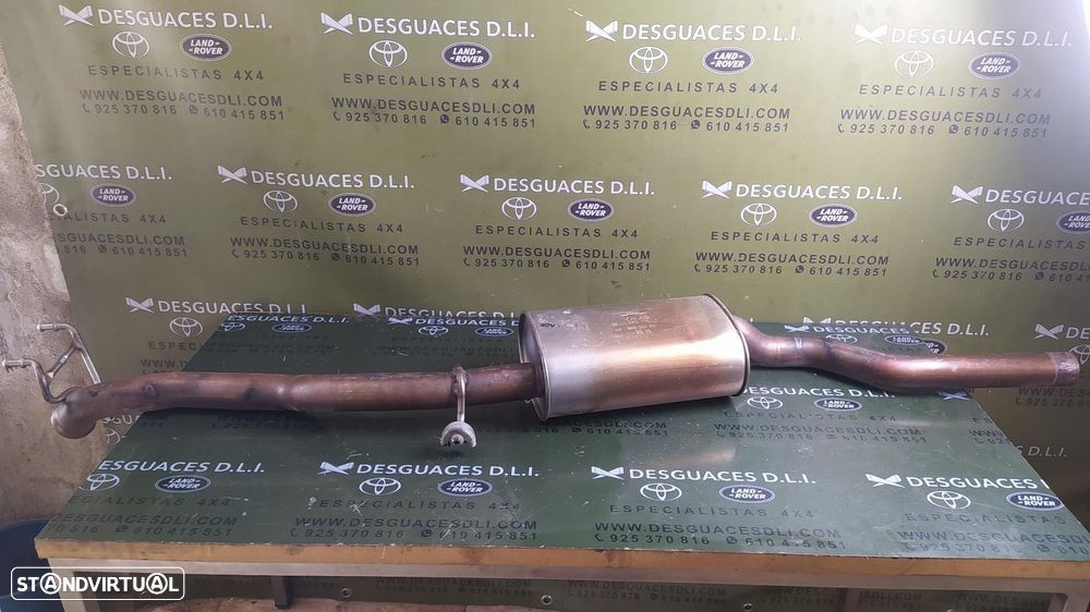 TUBO DE ESCAPE CENTRAL VOLKSWAGEN AMAROK 2HA2HBS1B2010 - 1