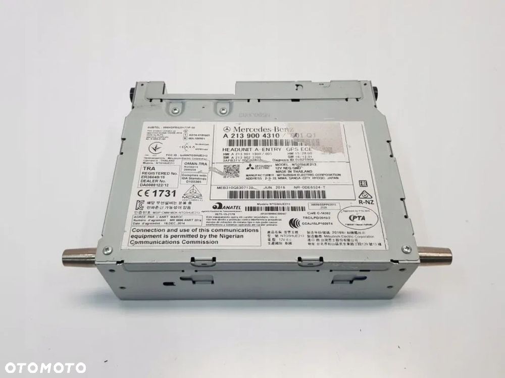 RADIO NAWIGACJA MERCEDES E-KLASA W213 A2139004310 - 1