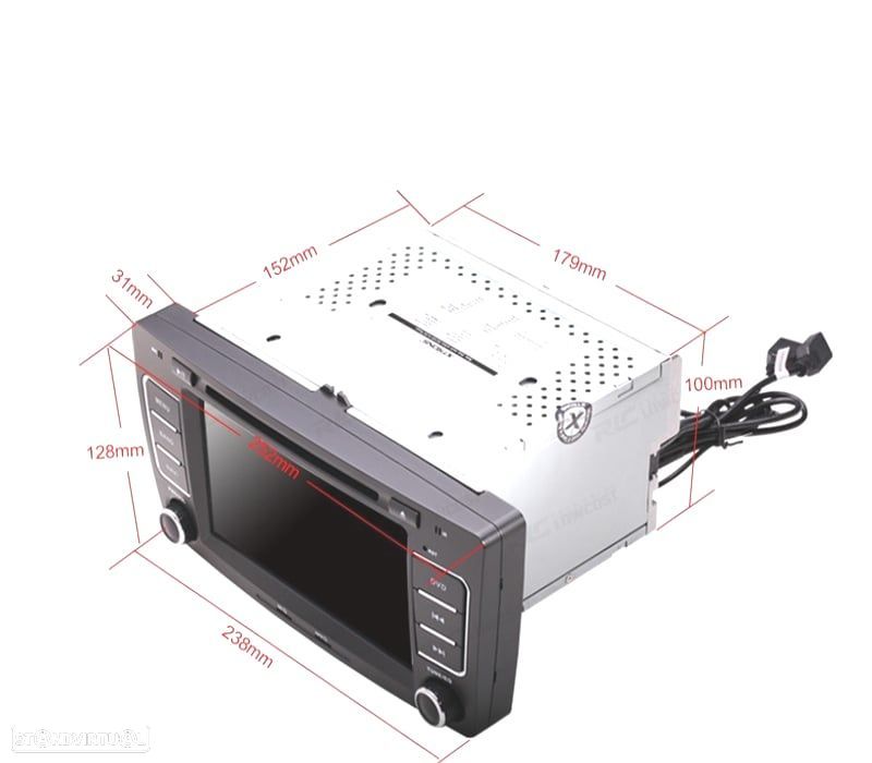 AUTO RADIO G 7" PARA SKODA OCTAVIA ANDORID 10 09-13 USB GPS TACTIL HD - 1