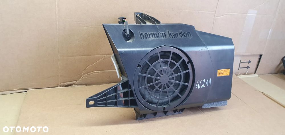 Głośnik basowy subwoofer Harman Mercedes Klasa E W211 - 4