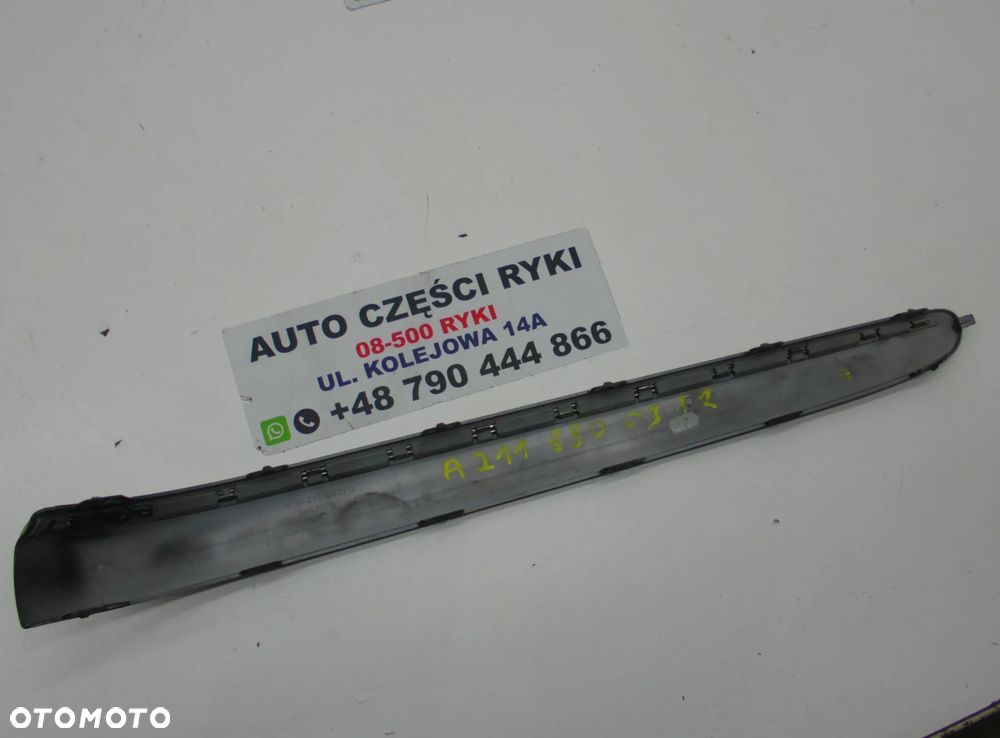 Mercedes E Klasa Listwa zderzaka chrom A 211 880 03 12 - 3