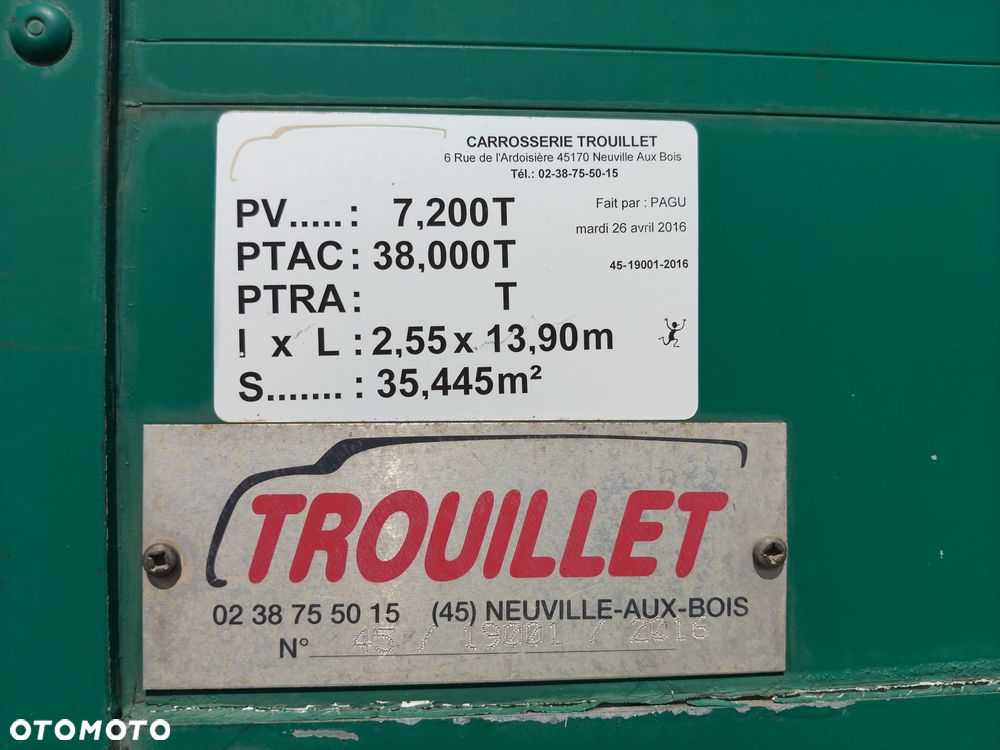 Trouillet FIRANKA / STANDARD / OSIE SAF/ OCYNK / KOSZ PALETOWY / PODŁOGA SZYNA DESKA - 8