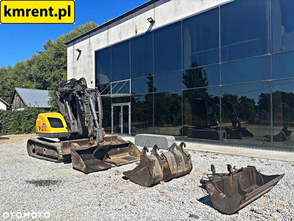 Mecalac 8 MCR MINI-KOPARKA 2018R | MECALAC 6 MCR, JCB 8065 8080 8085 85 Z VOLVO ECR 88, CAT 308, 307 , BOBCAT 80 KOMATSU PC 88 - 6