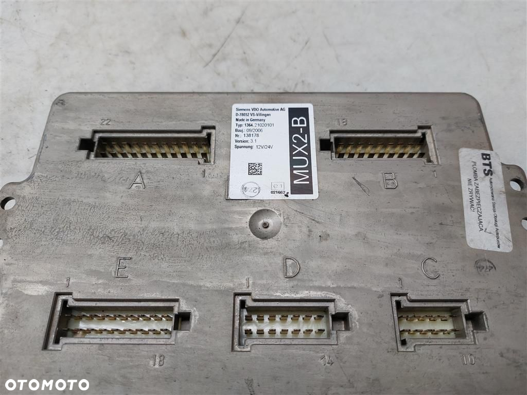 MODUŁ Sterownik Solaris Urbino SIEMENS VDO 136421020101 - 3
