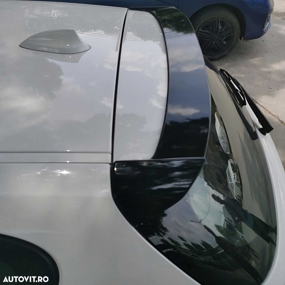 Eleron Luneta Lip Portbagaj Spoiler BMW Seria 1 E81 E87, Negru lucios - 7