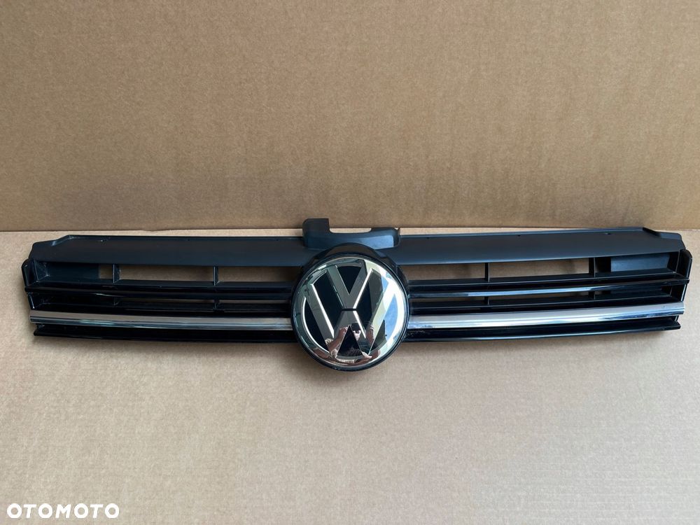 grill vw golf vii lift atrapa zderzaka przÓd vw golf 7 lift radar 5g0853653 - 1