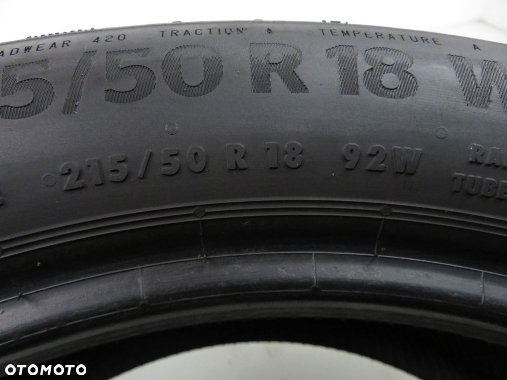 2x 215/50R18 OPONY LETNIE Continental EcoContact 6 Q 92W - 5
