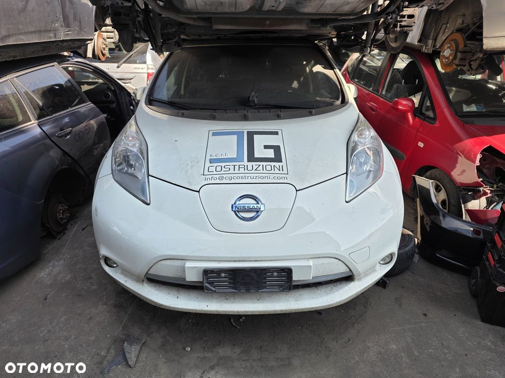 NISSAN LEAF I 326G ZDERZAK PRZOD KOMPLETNY 2016R - 8