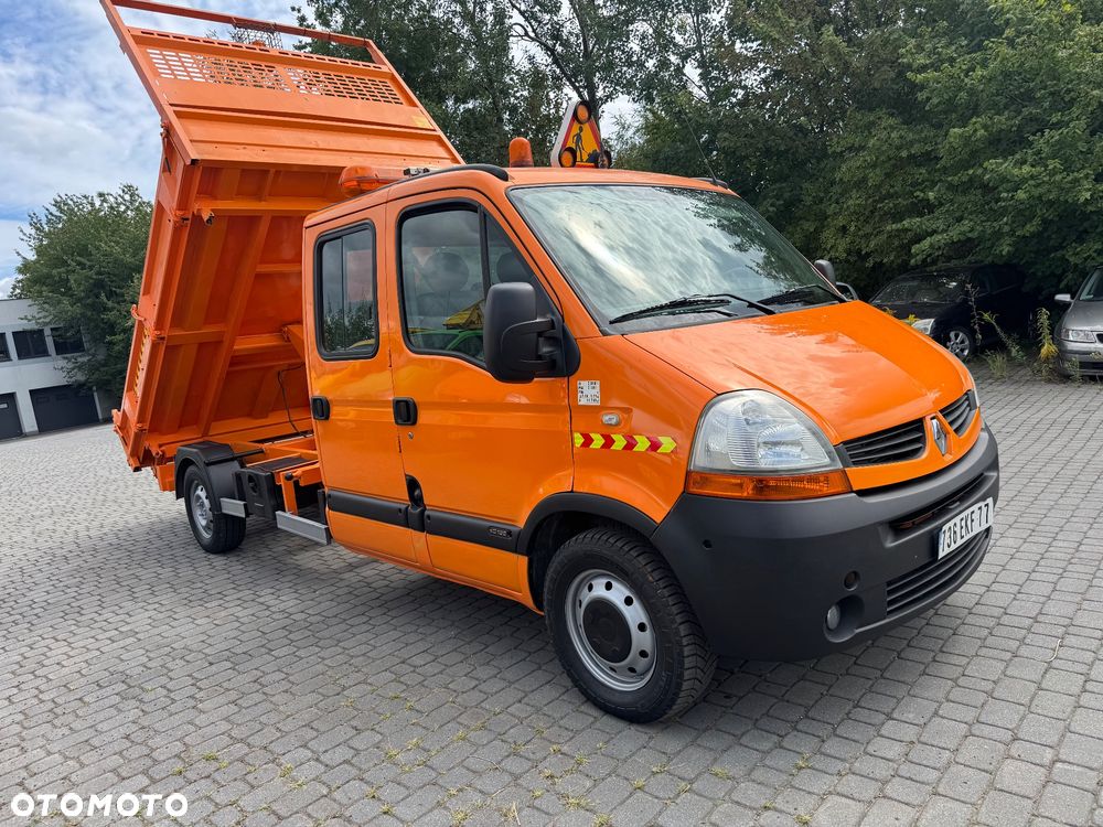 Renault Master Wywrotka 3str  Brygadowka 7 Osób Doka 2.5DCi Kiper I wł. Wywrot - 4
