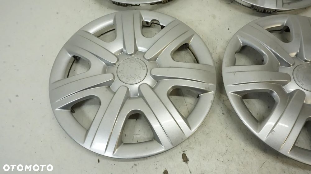 KOŁPAKI DEKLE 14 SKODA ORYGINAŁ - 5