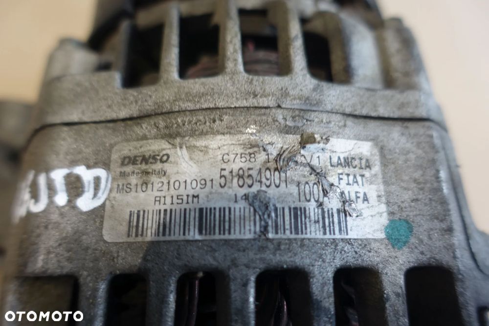 ALTERNATOR ALFA 159 STILO BRAVO CROMA 1.6 1.9 JTD 100A - 3