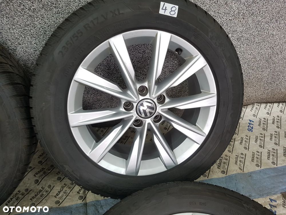 KOŁA ZIMOWE 235/55R17 VW TIGUAN SKODA KAROQ SEAT 5X112 - 13
