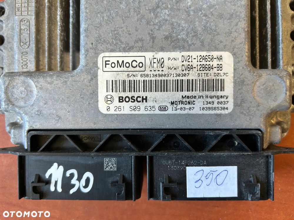 KOMPUTER STEROWNIK SILNIKA 0261S09635 DV21-12A650-NA CV6A-12B684-BB FORD - 2