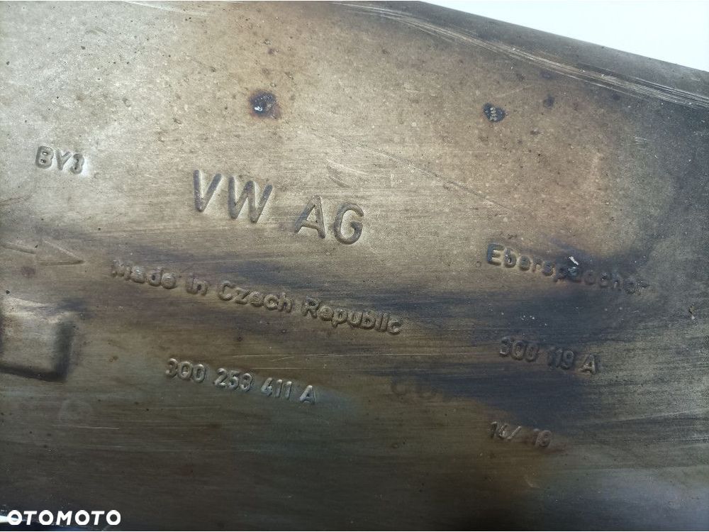 SKODA SUPERB III KOMBI 2.0 TDI 150 KM TŁUMIK RURA WYDECH KOŃCOWY 3Q0253411A - 2