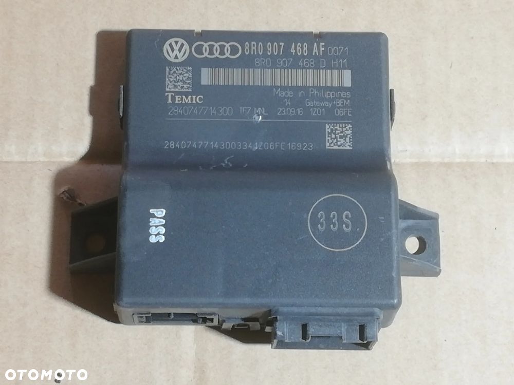 AUDI Q5 moduł sterownik GATEWAY 8R0907468AF