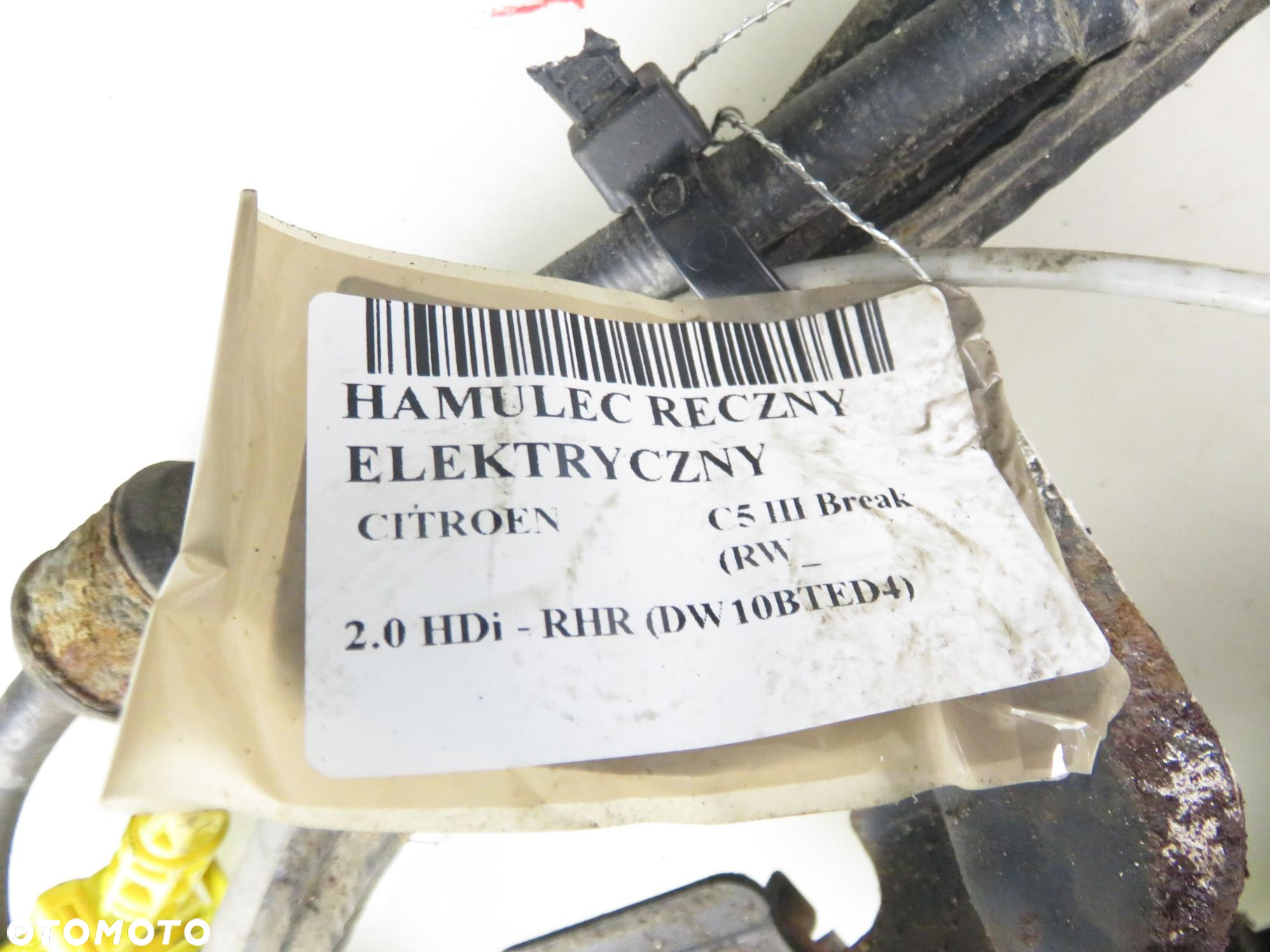 HAMULEC ELEKTRYCZNY CITROEN C5 III Break (RW_ 9687473180 10220201154 - 8
