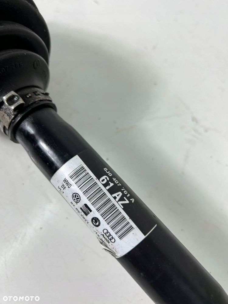8J0 407 761 A Półoś przednia 2.0 TFSI Audi TT TTS Mk2 2011 PRZÓD LEWY - 2