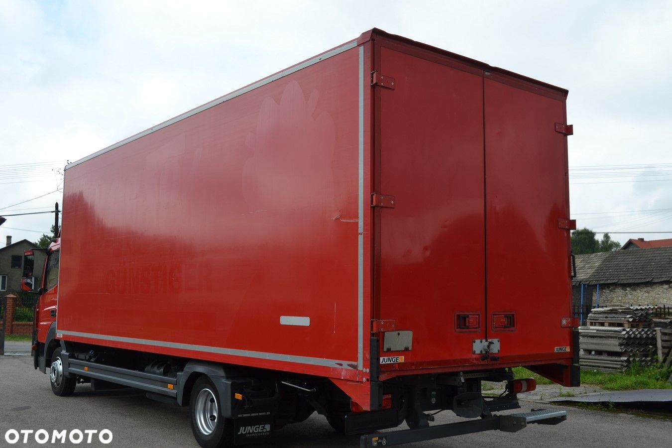 Mercedes-Benz Kontener meblowy 18 EP 18 Palet Izoterma Idealny na magazyn Pasuje na każdy samochód Atego 818 1218 TGL TGM Midlum Eurocargo LF FL - 1