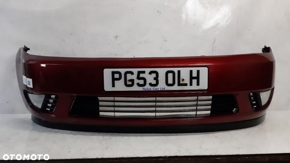 } ZDERZAK PRZÓD PRZEDNI DO FORD FIESTA MK6 6 VI BORDO BORDOWY HALOGENY - 1