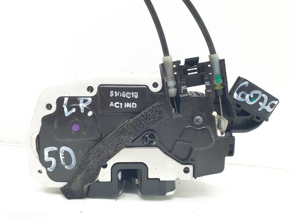 ZAMEK PRZÓD PRZEDNI LEWY DRZWI KLAMKA NISSAN MICRA K13 LIFT 4 PIN EU - 3