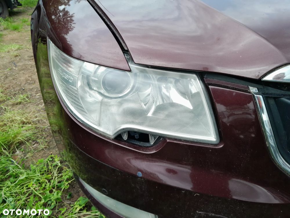 Lampa przednia prawa bi-xenon SKODA Superb II 08-13r. Europa 3T1941016B - 1