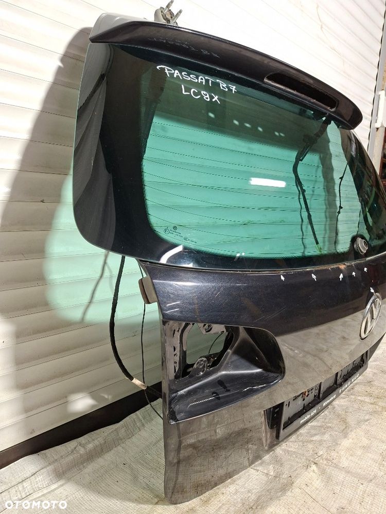 VW PASSAT B7 3AA kombi klapa bagażnika tył kolor czarny LC9X - 6