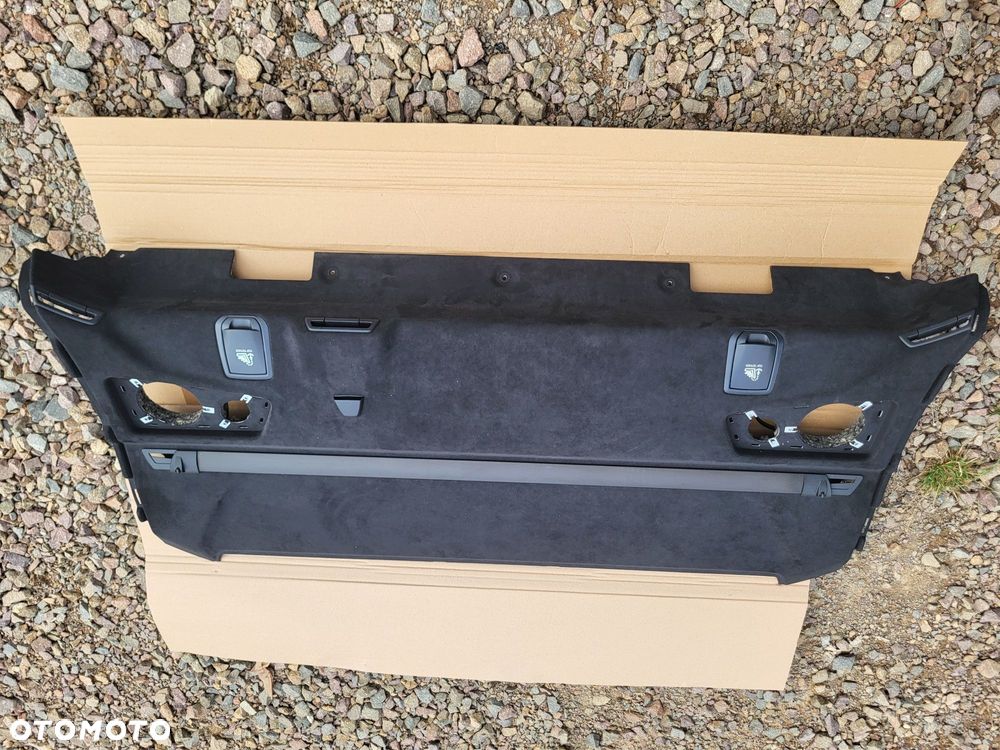 Półka Alcantara Roleta elektryczna BMW 5 m5 f90 G30