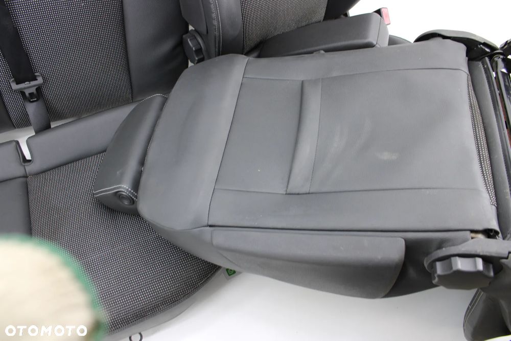 Opel Astra H III Kombi  Siedzenia Fotele Przód Tył Pół Skóra - 8