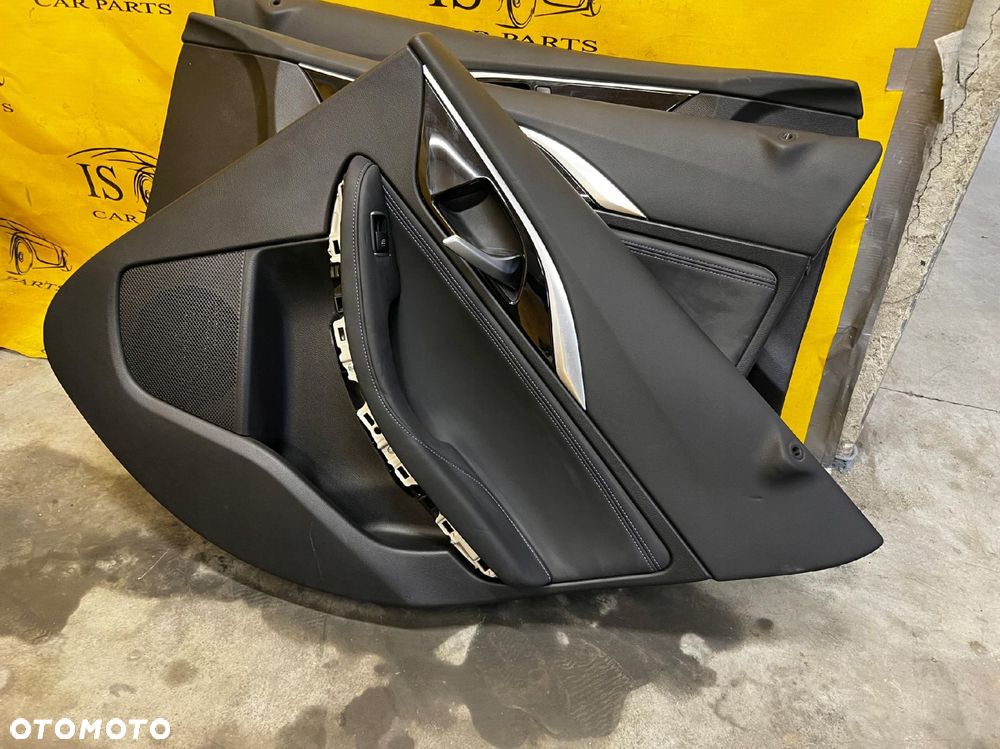 KOMPLET FOTELE WNĘTRZE KANAPA BOCZKI INFINITI Q30 QX30 SKÓRA ALCANTARA - 12