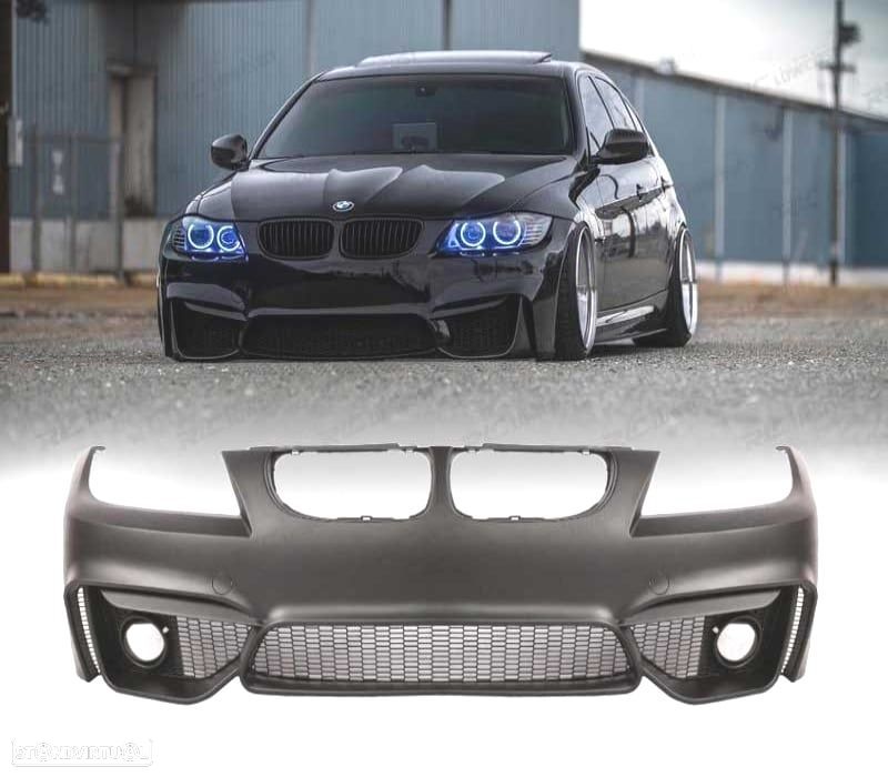 PARA-CHOQUES BMW E90 E91 05-08 LOOK M4 GRELHAS NEVOEIRO - 1