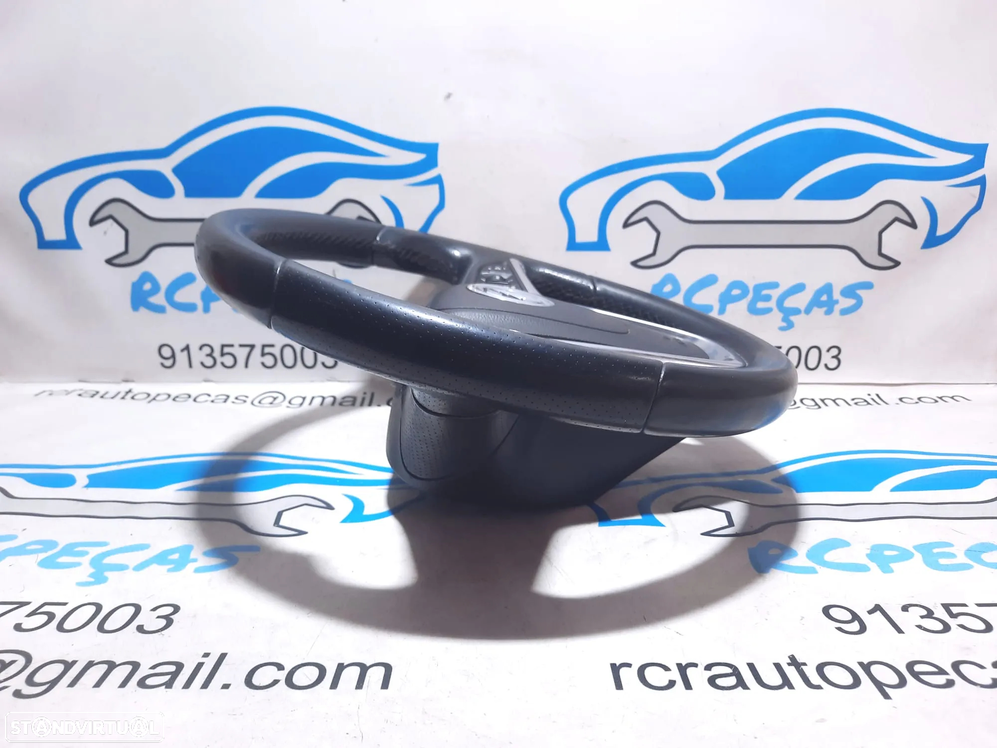 VOLANTE GUIADOR COMPLETO OPEL ASTRA J P10 SRI 13306885 INSIGNIA A PELE PERFURADA COMANDOS MULTIFUNÇÕES AIRBAG - 6