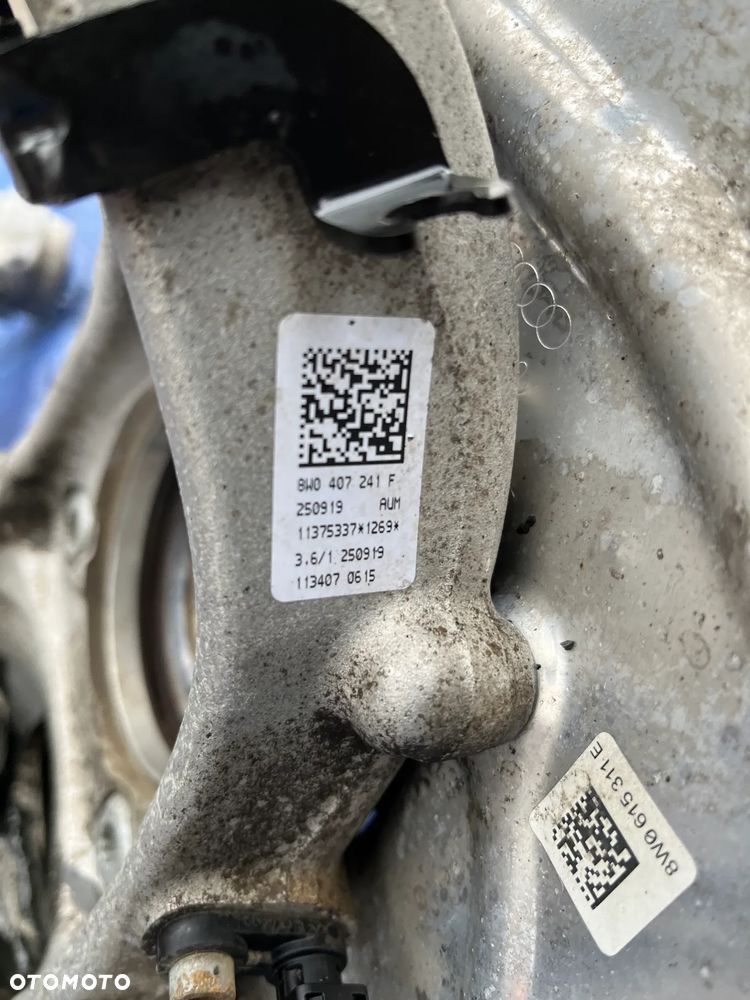 AUDI A4 B9 ZWROTNICA LEWY PRAWY PRZÓD ZAWIESZENIE 8W0407241 F 8W0407242 F 8W9031 D MCPHERSON ** - 7