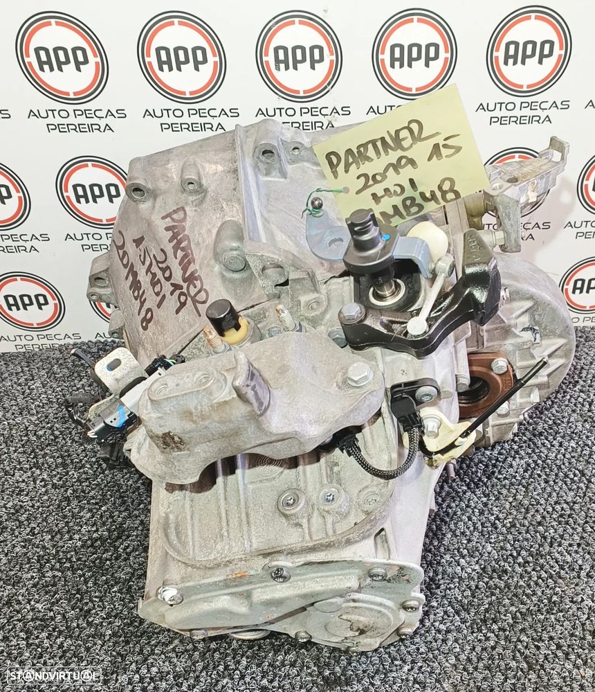 Caixa de 6 velocidades Peugeot Partner, Berlingo, 3008 de 2019, 1.5 HDI, ref:20MB48. - 1