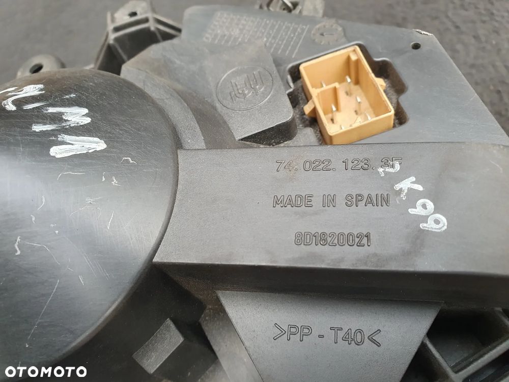 AUDI A4 B5 VW PASSAT B5 WENTYLATOR DMUCHAWA NAWIEWU 8D1820021 ORYGINAŁ Z REZYSTOREM OPORNIKIEM POSIADAM 3SZT - 10